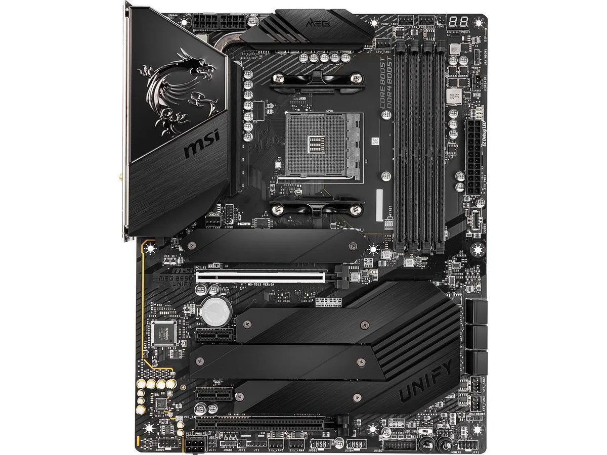 MSI MSI MEG B550 UNIFY AM4 AMD motherboard — product photo