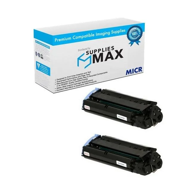 SuppliesMax SuppliesMax MICR toner cartridge 2-pack 5000 pages — product photo