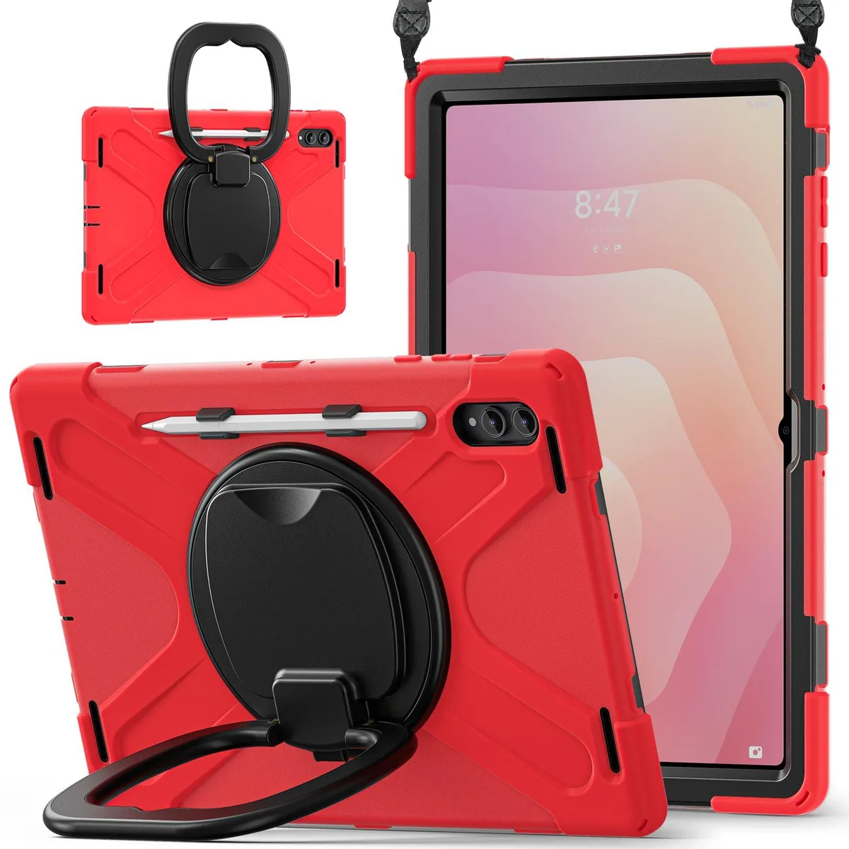 Timoom Timoom Rugged Silicone Case Red 14.6" Tab S11 Ultra 2025 — product photo