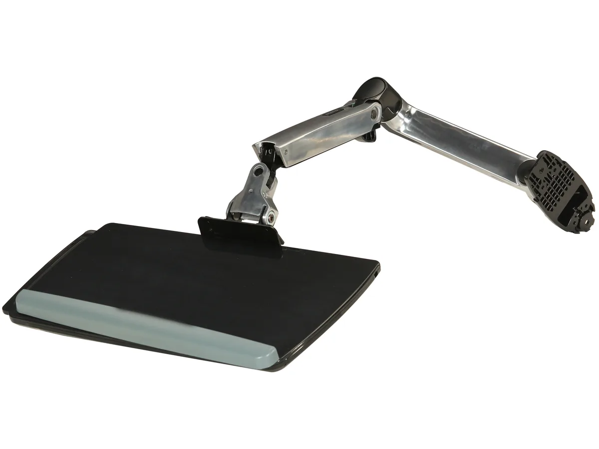 Ergotron Ergotron 45-246-026 LX Wall Mount Keyboard Arm 35in reach 13in height 10.7lb — product photo