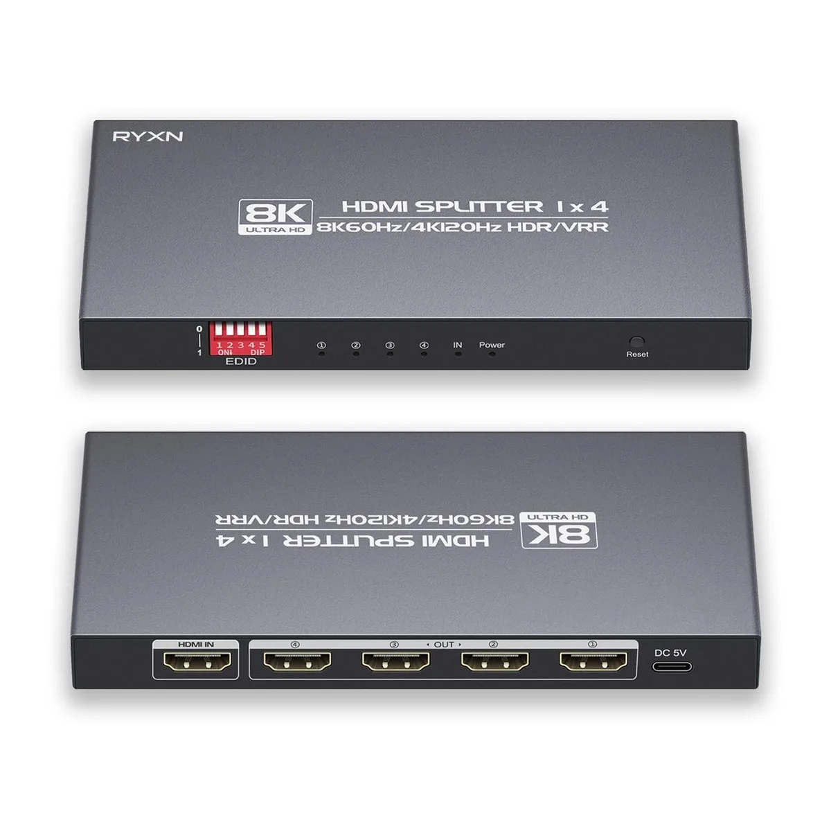 Astro Gaming Astro Gaming 8K HDMI Splitter 1 in 4 Out 2 in 1 Accessory — product photo