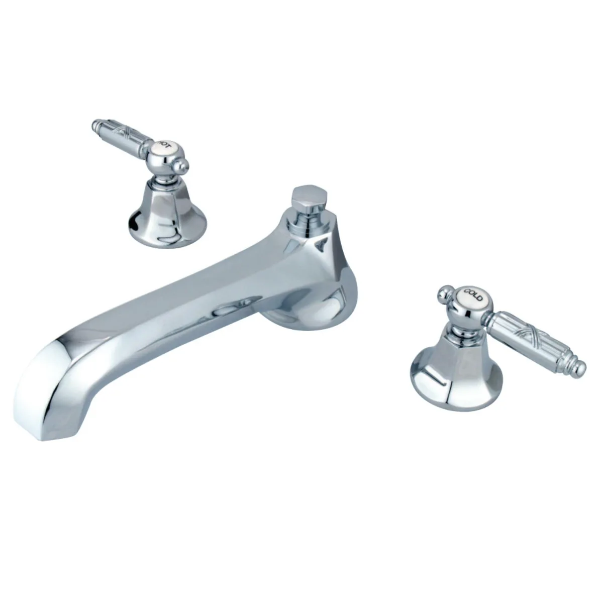 KINGSTON BRASS KINGSTON BRASS KS4301GL Roman Tub Filler Polished Chrome bath faucet part — product photo