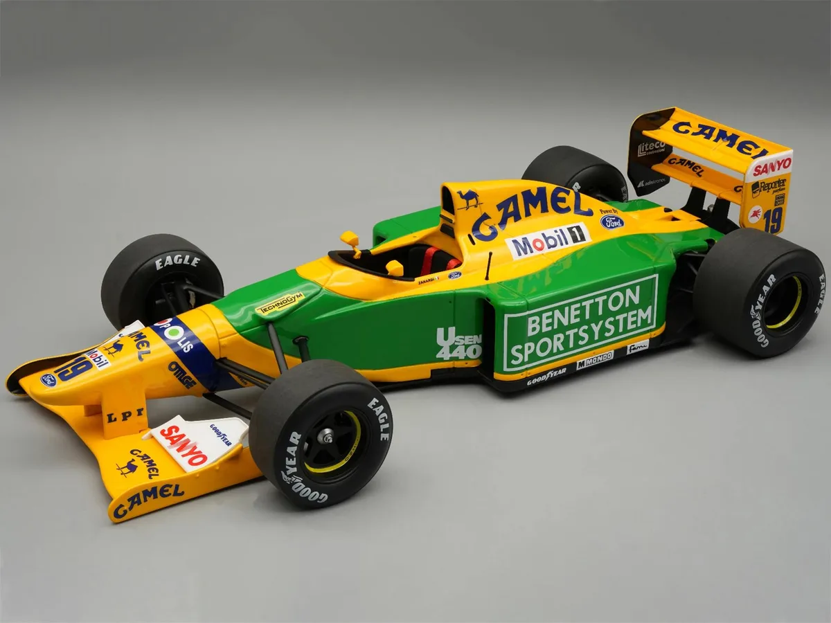 Tecnomodel Tecnomodel Benetton B192 #19 Zanardi Spanish GP 1992 Mythos 1/18 35 pcs — product photo