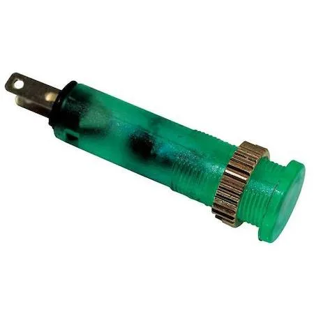 Dayton Dayton 22NY77 Flush Panel Light Green 120V AC/DC 8mm — product photo