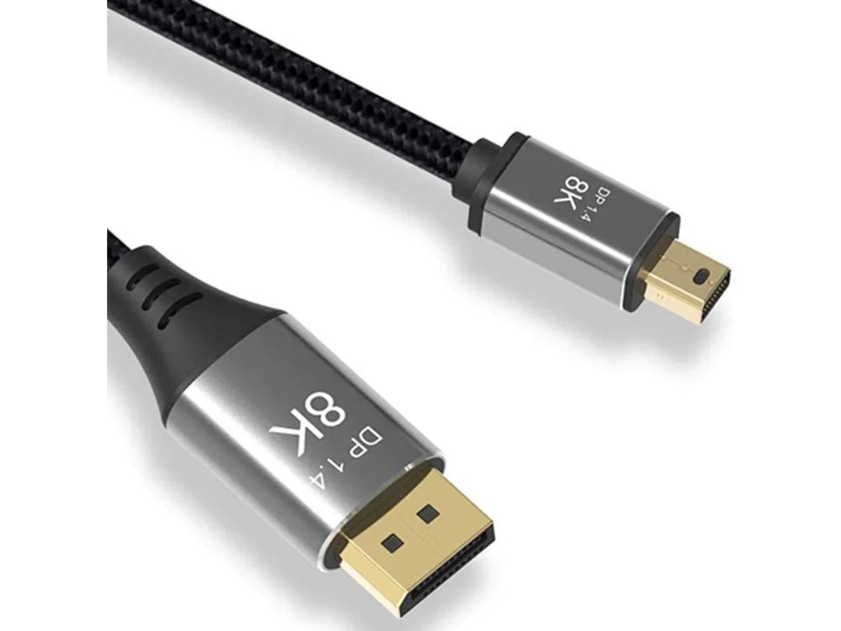 BUCIER BUCIER Mini DisplayPort to DisplayPort 8K cable 3 m 10 ft — product photo