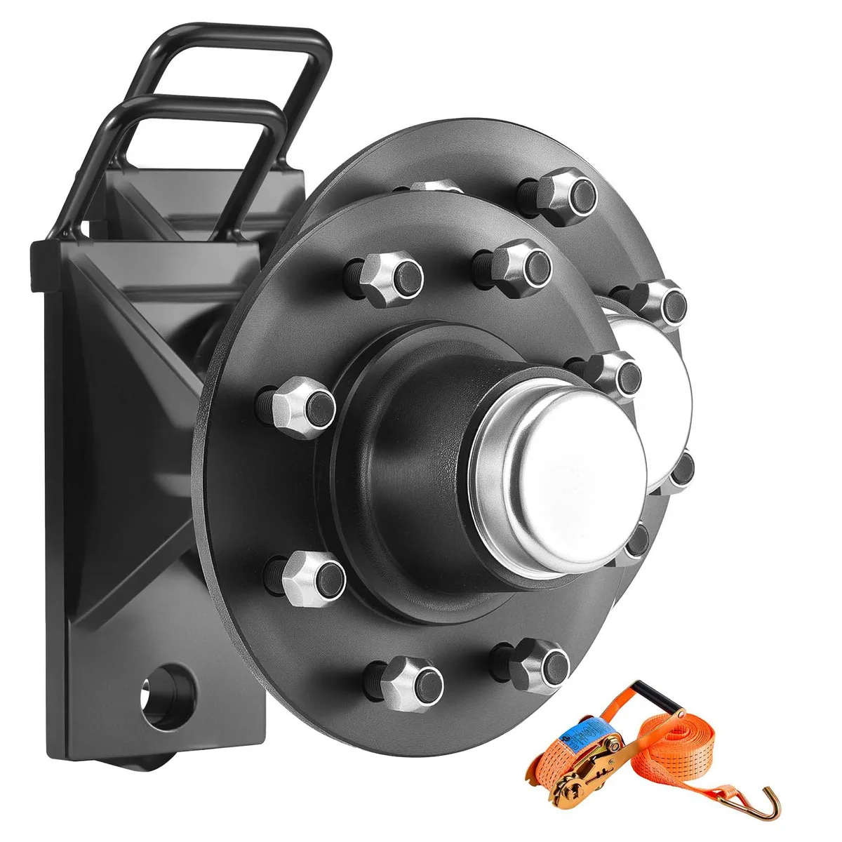 VEVOR VEVOR Shipping Container Axle Kit 8-Lug 6.5 in Bolt Circle 8800 lbs Black — product photo