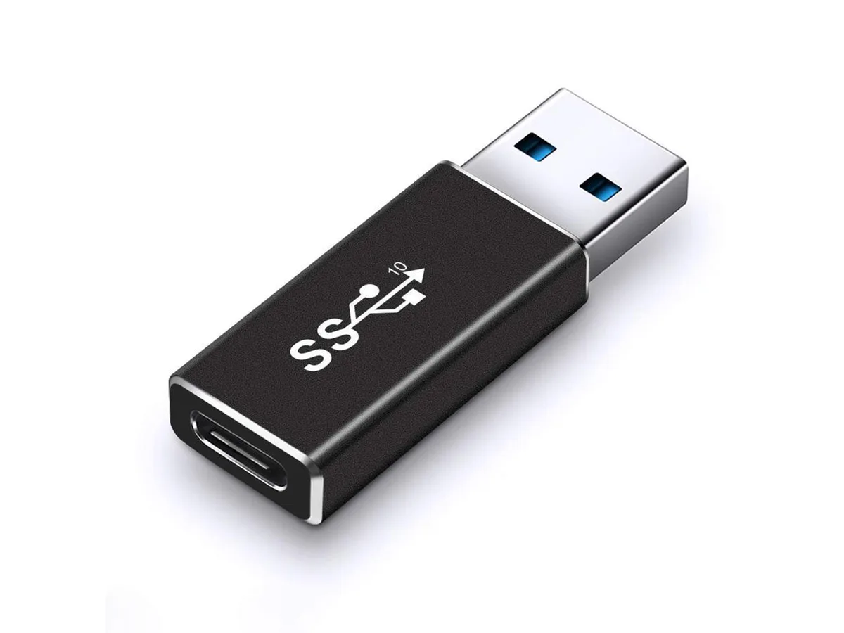 BUCIER BUCIER USB 3.1 Gen 2 A Male to C Female Adapter 10Gbps 3.5cm — product photo
