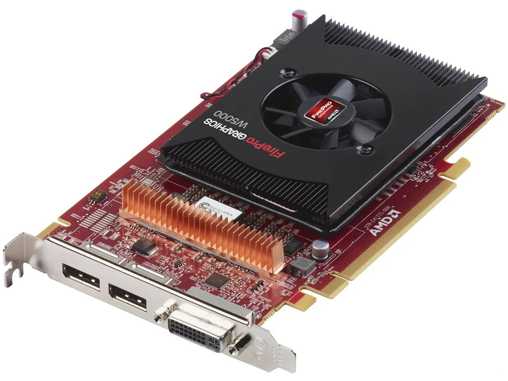 AMD AMD FirePro W5000 2GB workstation graphics card — product photo