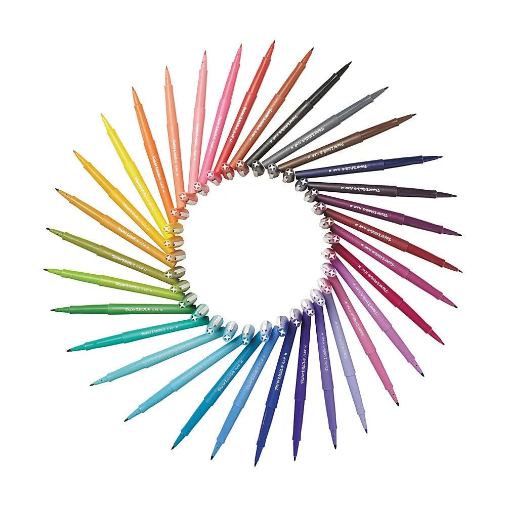 Sanford Sanford Paper Mate Flair Candy Pop Porous Point Pens Medium 0.7 mm Assorted Colors Pack Of 36 — product photo