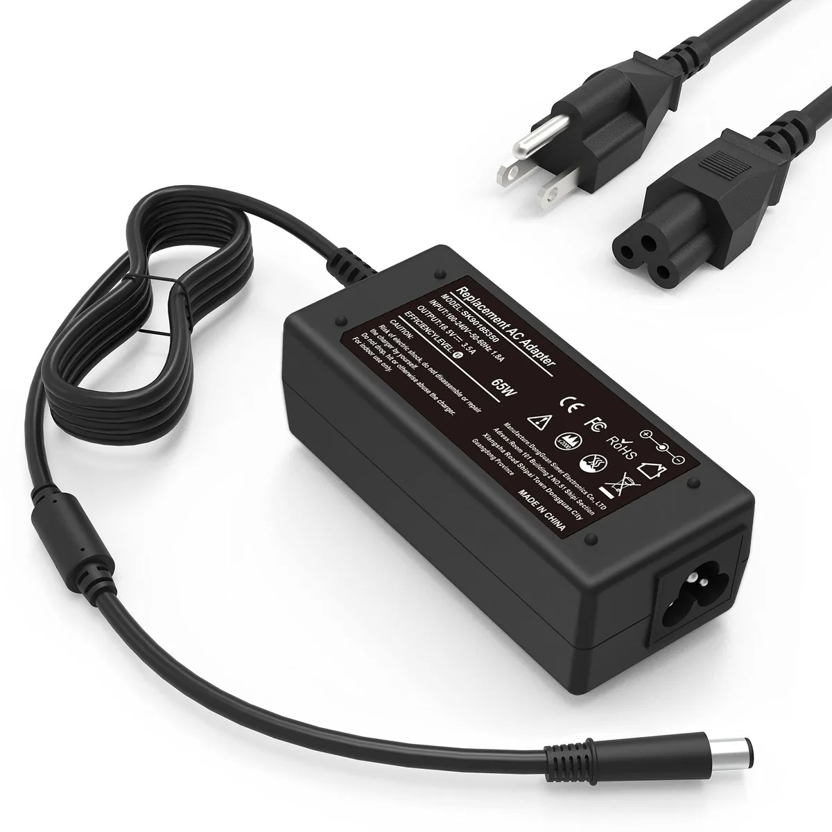 DELL SK90185350 65W Laptop Charger 7.4mm×5.0mm — product photo