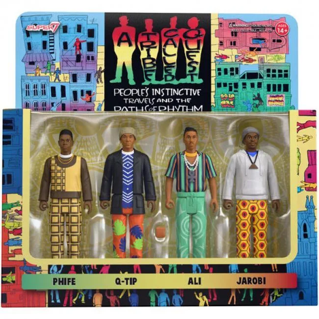 Super7 Super7 A Tribe Called Quest ReAction Figures 4-Pack RE-TRIB-10107 — product photo