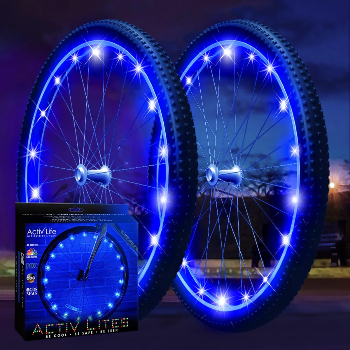  Hollywood Racks cycling accessory 100 lumens 2-pack — product photo