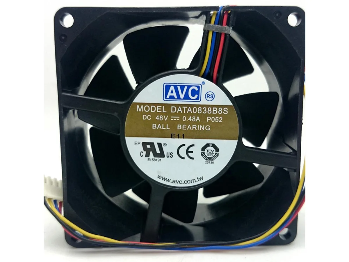 Fans Fans DATA0838B8S 48V 0.48A 4-Pin 80x80x38mm case fan — product photo