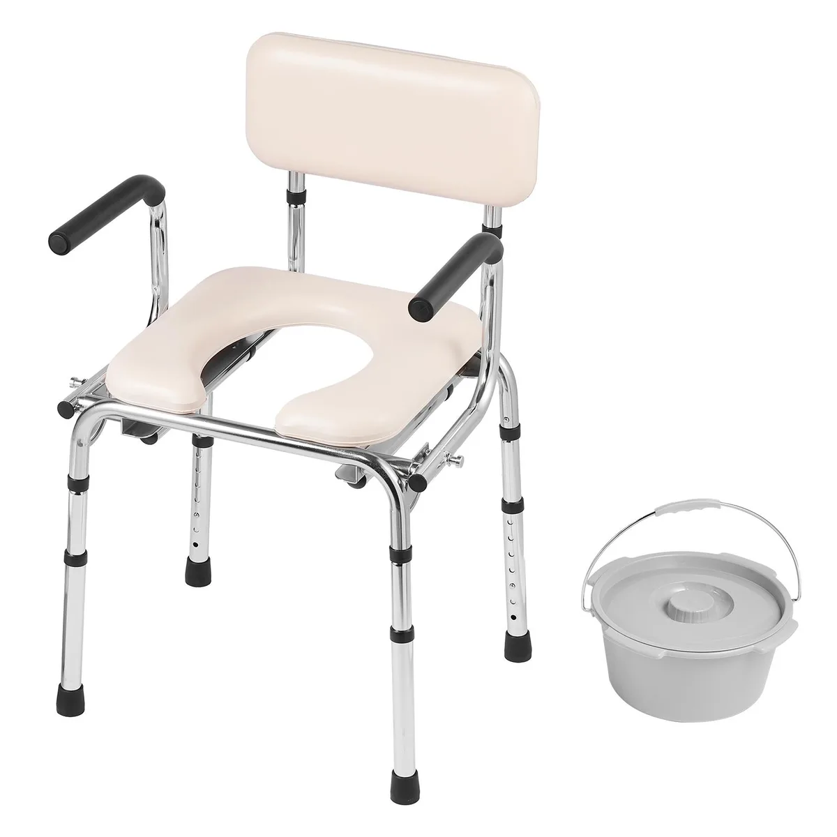 VEVOR VEVOR FBL760101 Commode Chair 350 lbs 7-Level Height — product photo