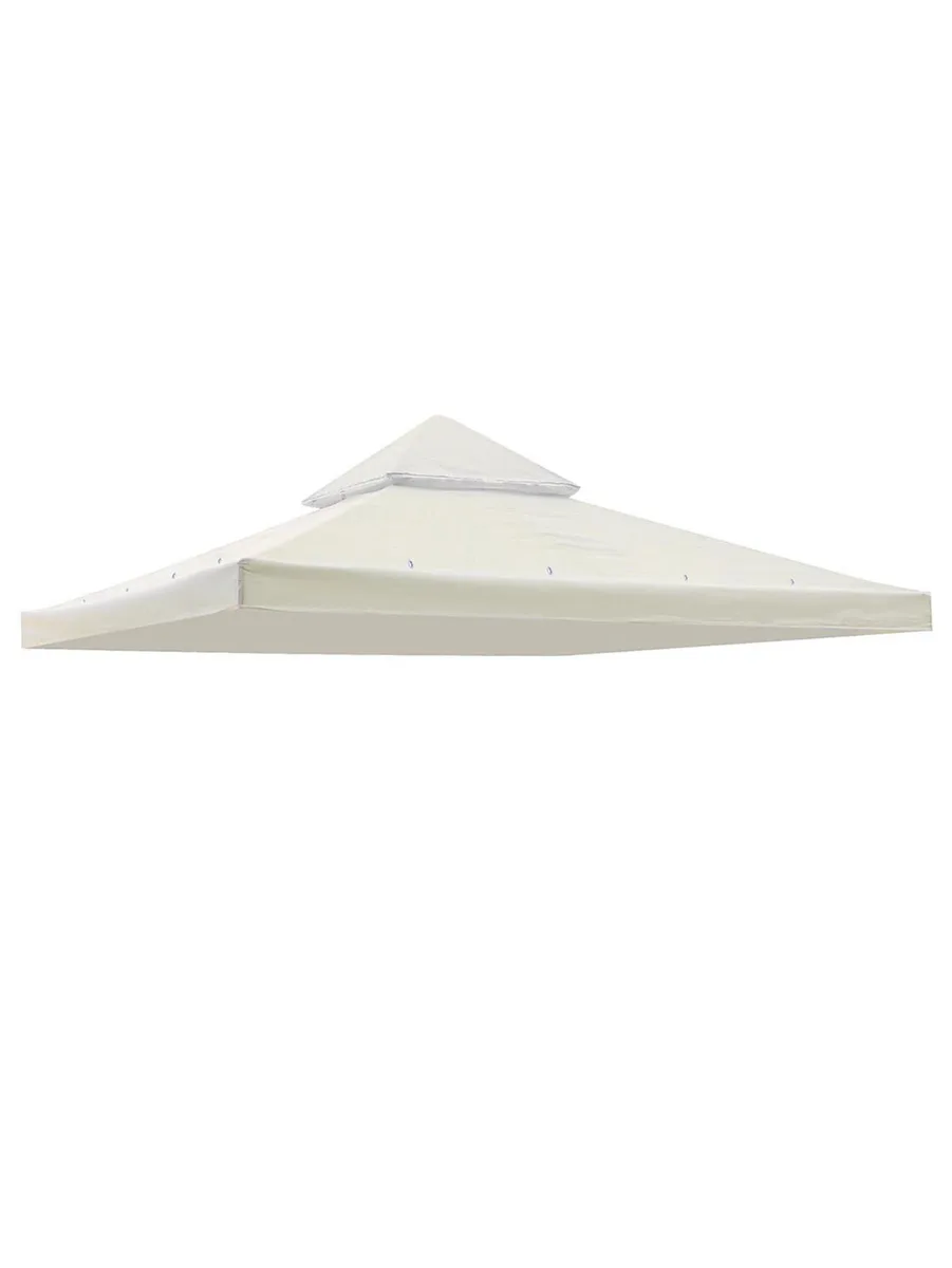 Yescom USA, Inc. Yescom USA, Inc. 10x10 ft 2-Tier Replacement Canopy Top Ivory — product photo