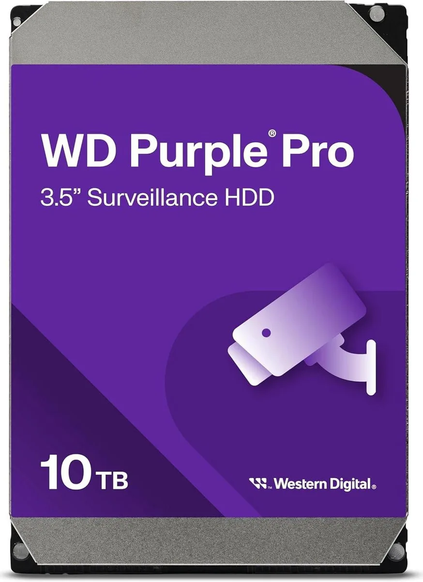 Western Digital Western Digital WD102PURP 10 TB SATA 3.5 in accessory — product photo