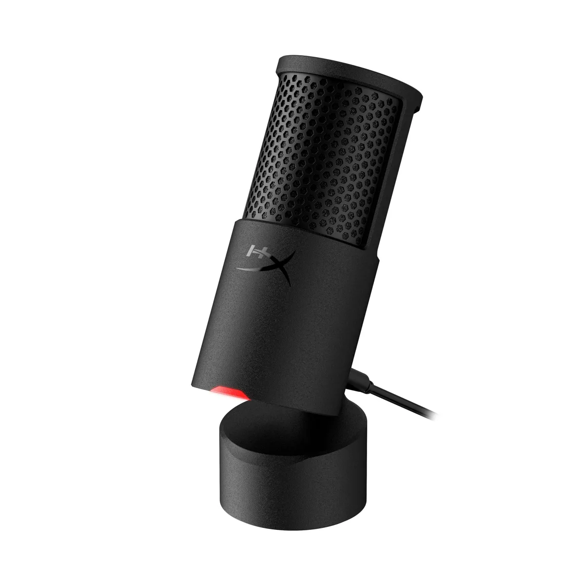 HyperX SoloCast 2 Black USB-C Microphone 24-bit 96kHz — product photo