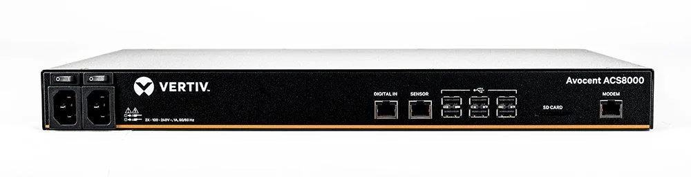 Vertiv Vertiv ACS8008MDAC-400 8-Port Console Server — product photo