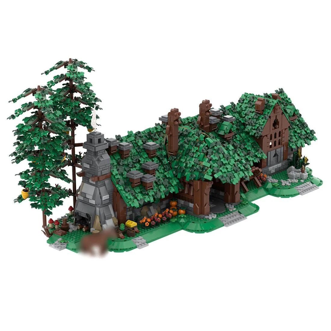 ZITIANYOUBUILD ZITIANYOUBUILD MOC-235190 UCS The House of Beorn Building Blocks Set 4790PCS — product photo