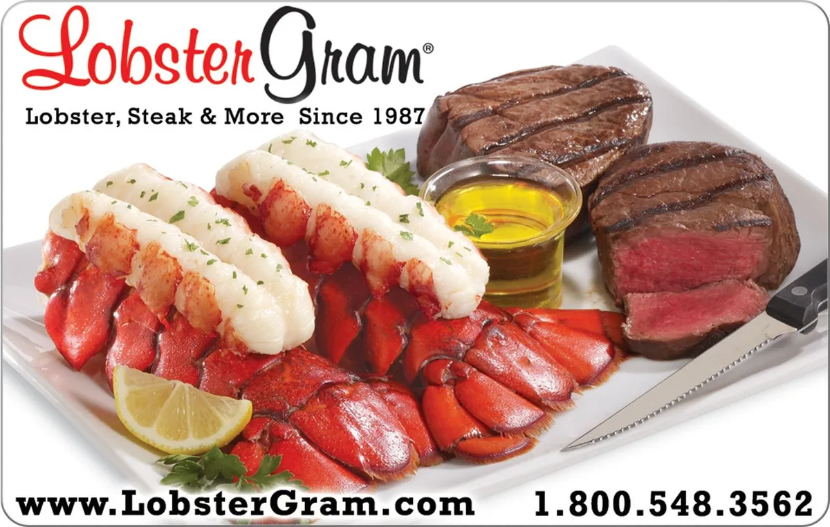 Lobster Gram Lobster Gram LG-10000 $100 Restaurant Gift Card — product photo
