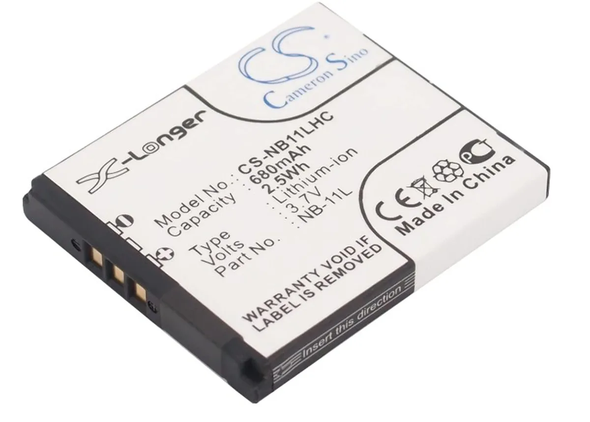 CS Cameron Sino NB-11L / NB-11LH 680mAh Camera Battery — product photo