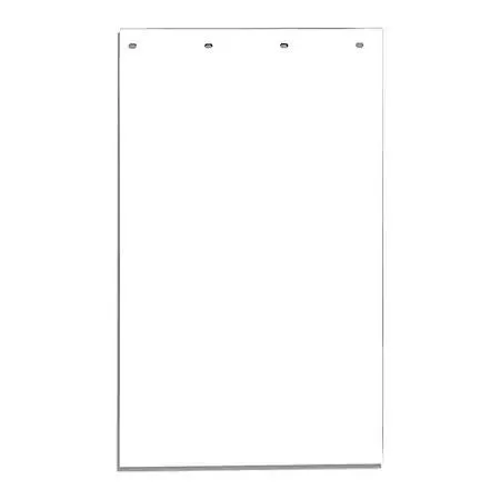 Buyers Products Company Buyers Products Company 24" x 40" White Polymer Mudflap 2 PK — product photo