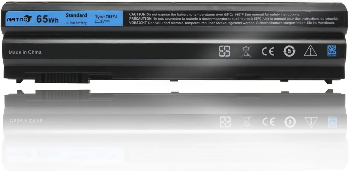PISKEKAT PISKEKAT T54FJ 8858X 65Wh 11.1V 6-cell laptop battery — product photo