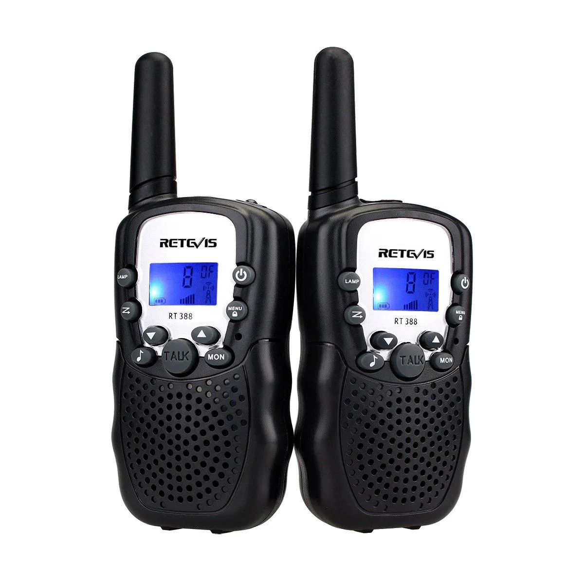 KEHIPI KEHIPI RT388 two-way radio, 22 channels, 99 CTCSS/DCS, black, 1 pair — product photo
