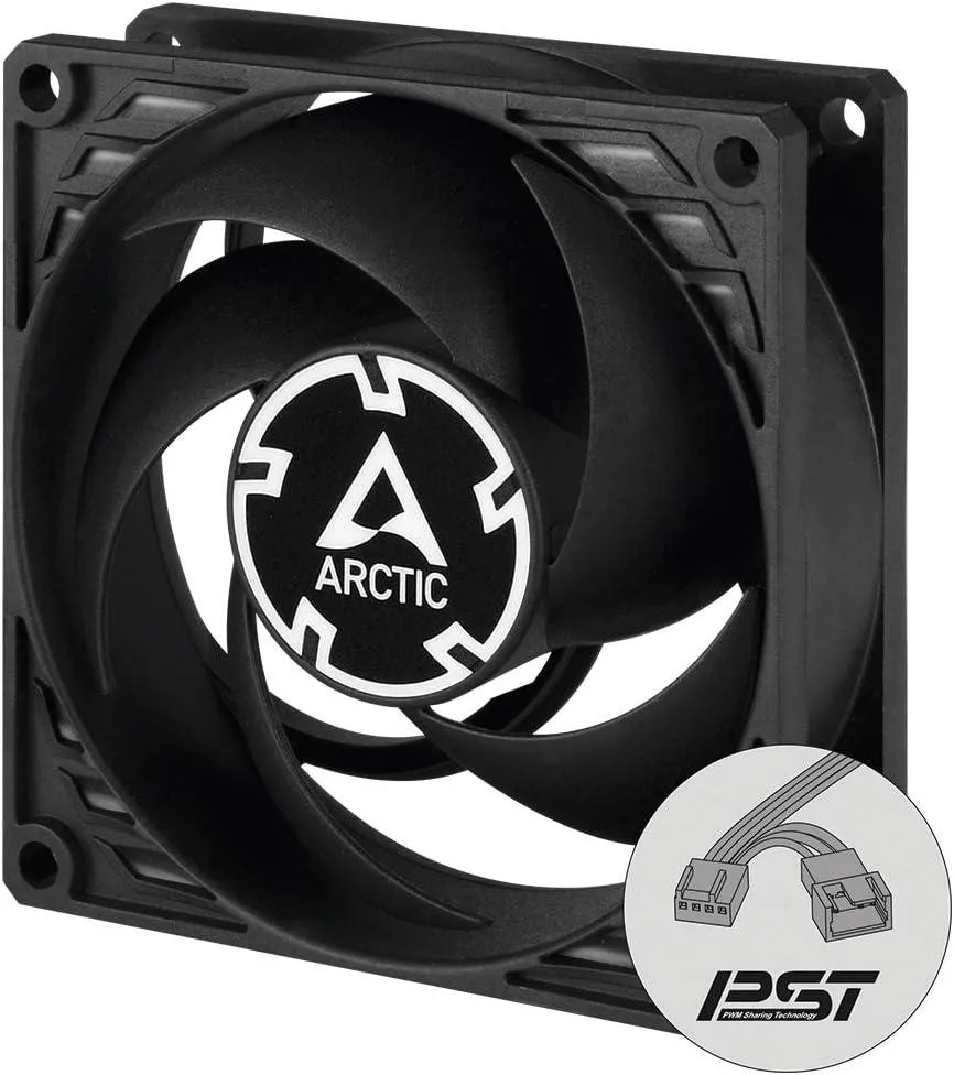 ARCTIC ARCTIC P8 PWM PST 80 mm Case Fan Black — product photo