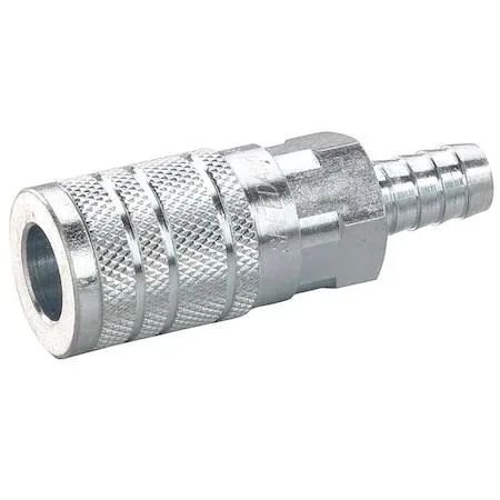 SPEEDAIRE SPEEDAIRE 30E695 Coupler Body, Hose Barb 1/2 in, Steel — product photo