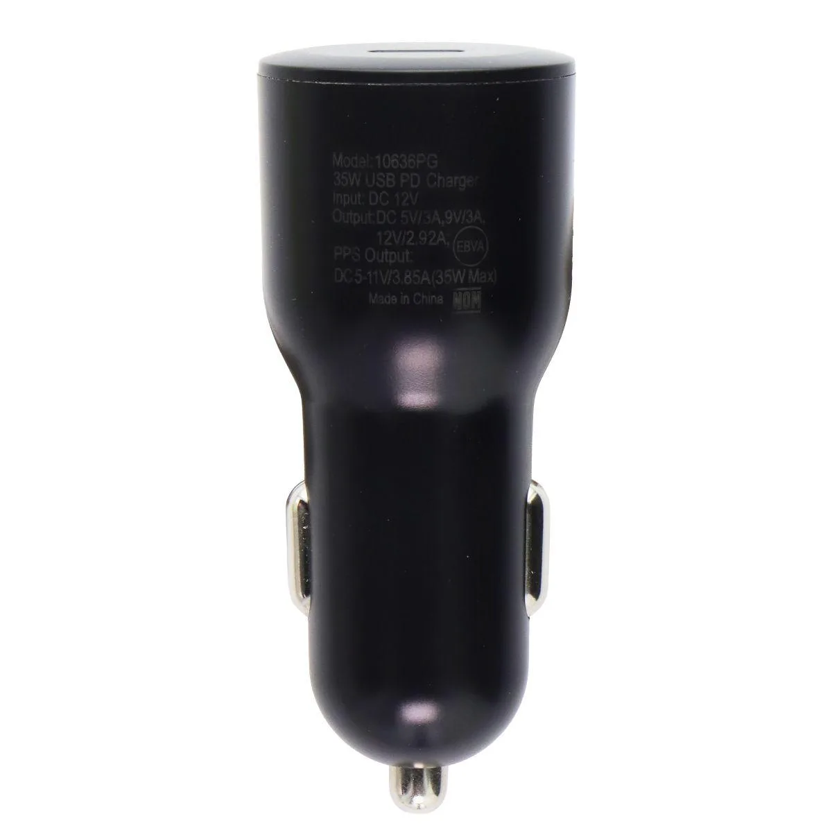 PureGear PureGear LightSpeed 35W USB-C Car Charger Black 64673 — product photo