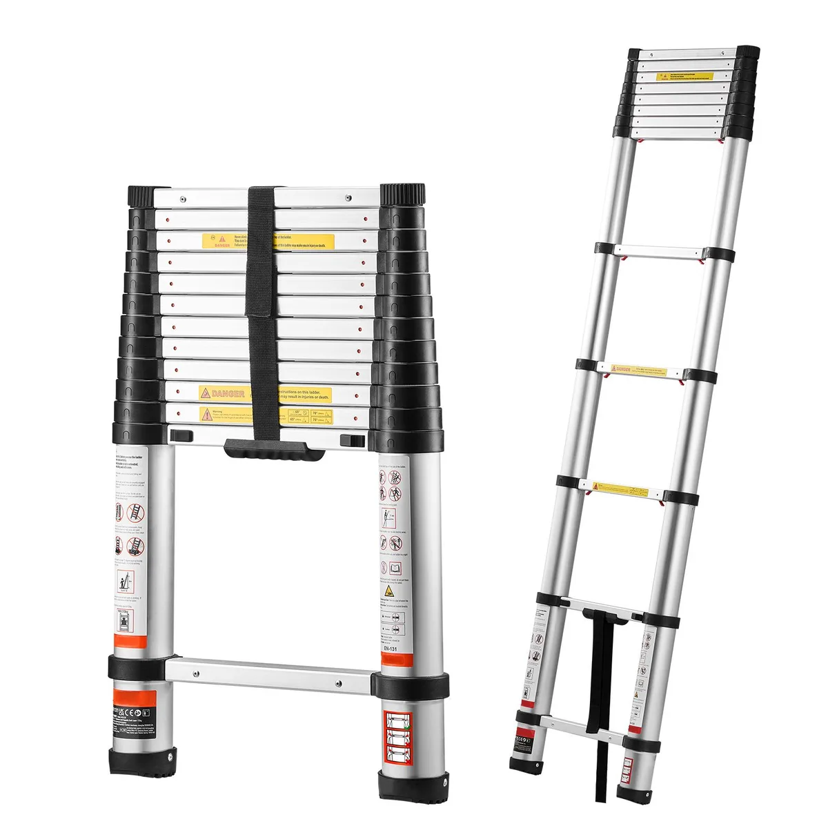 VEVOR VEVOR MF-TLA380 12.5ft Telescoping Ladder 13 Sections 330 lbs — product photo