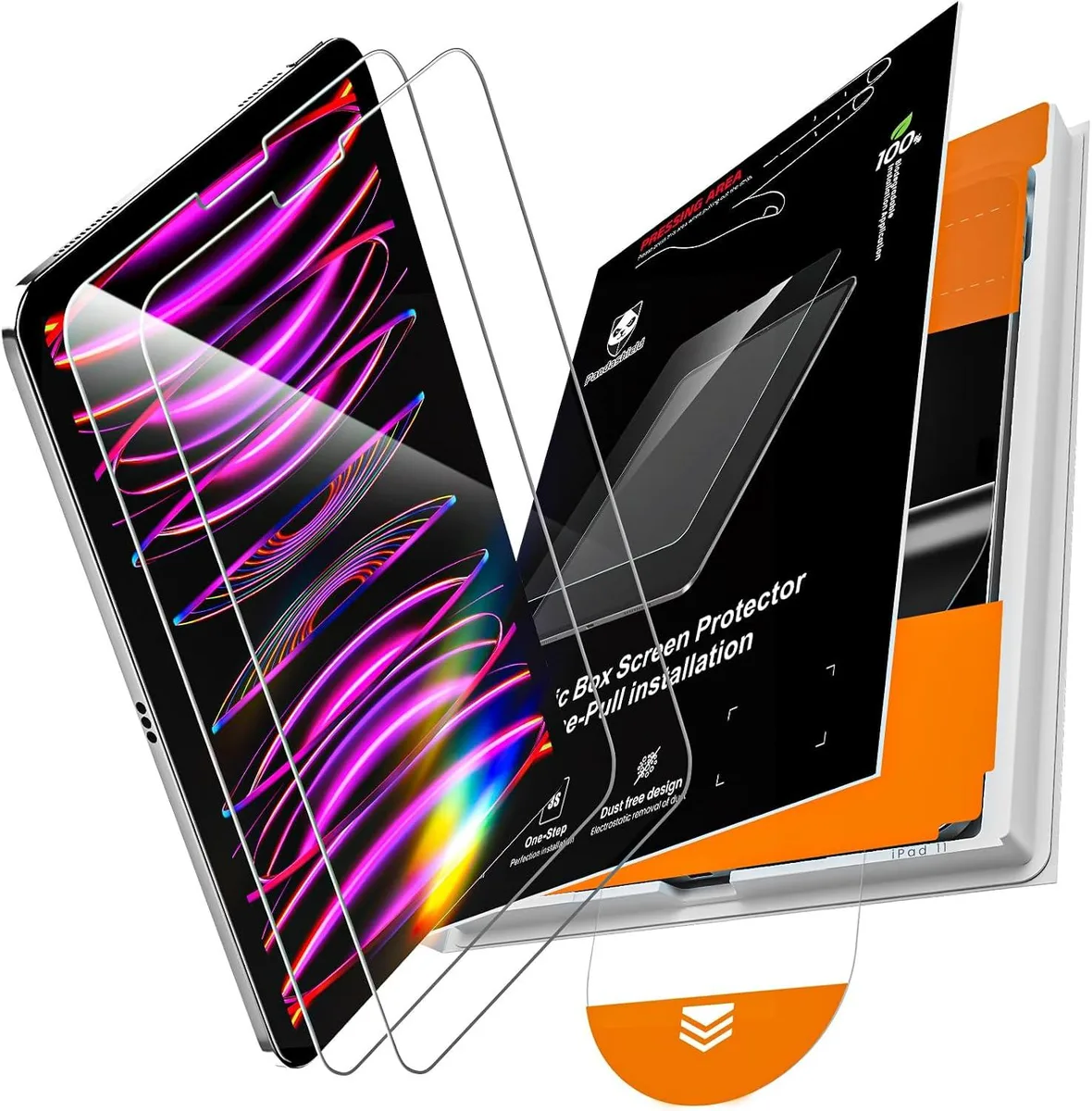 Leelbox Leelbox PandaShield 2 Pack Tempered Glass Screen Protector 11 10.9 — product photo