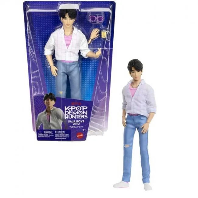 Mattel Mattel KPop Demon Hunters Saja Boys Jinu "Soda Pop" Doll JRN38 — product photo
