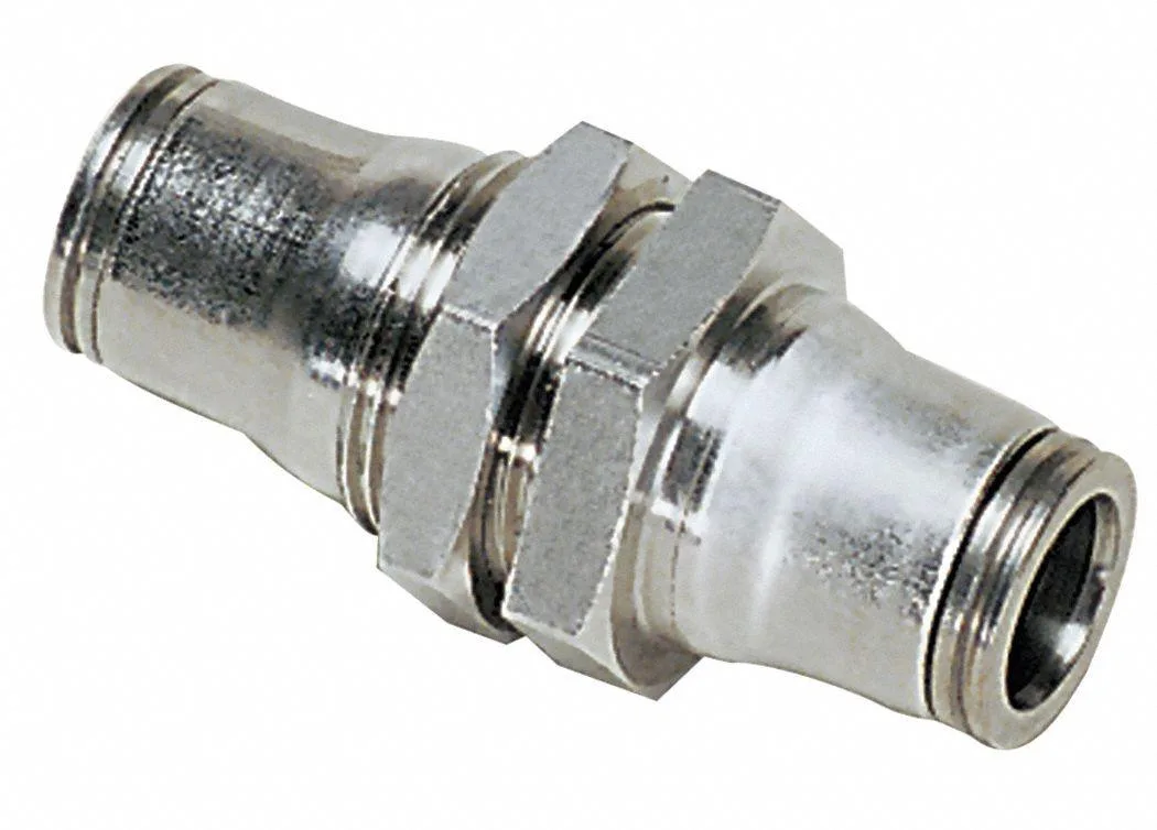 Legris Legris 3616 08 00 Push-Fit Union Fitting 5/16 in Brass — product photo