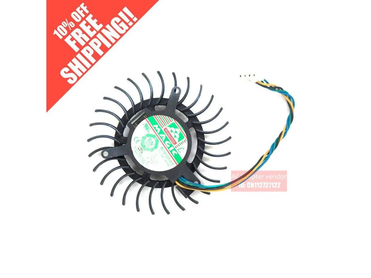 Fans Fans MAGIC MGT6012ZR-W15 12V 0.43A 9600GT 9800GT turbo vga cooling — product photo