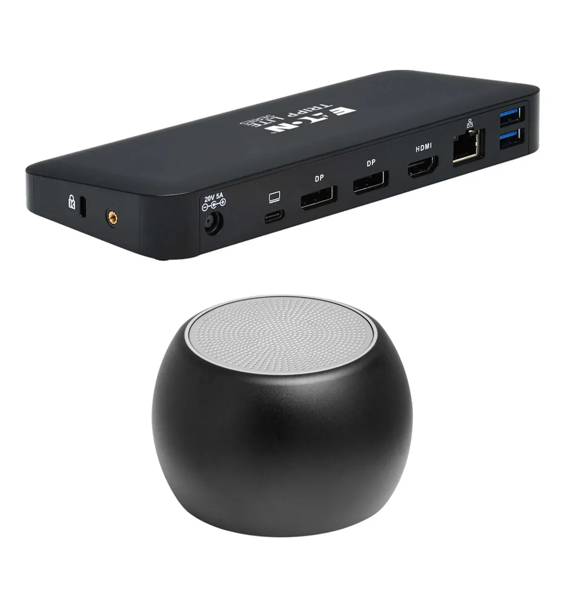Tripp Lite Tripp Lite USB-C Dock 85W Triple Display 4K 60Hz + Boost U Speaker 5h — product photo