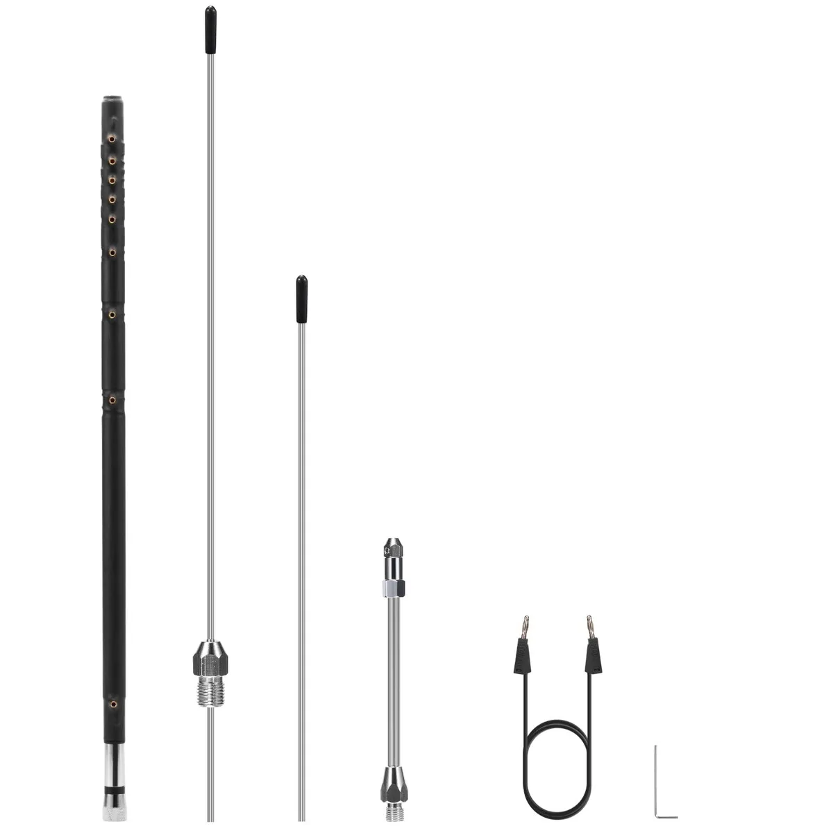 GSM Outdoors GSM Outdoors 2 in 1 accessory portable telescopic antenna 3.5-50MHz SWR 1.0-1.5 PL-259 8 bands 78cm — product photo
