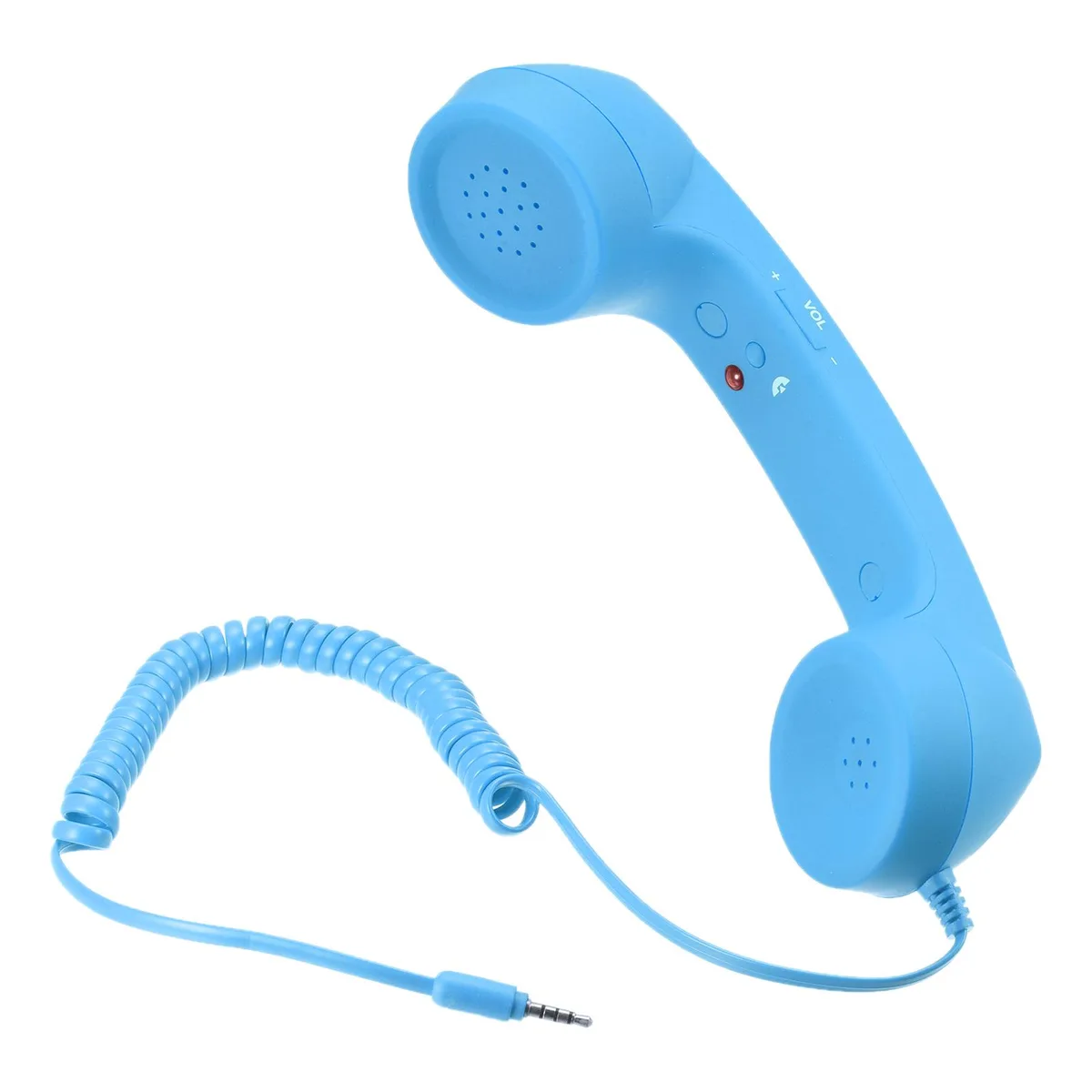 Unique-Bargains Unique-Bargains Retro Telephone Handset 3.5mm Sky Blue — product photo