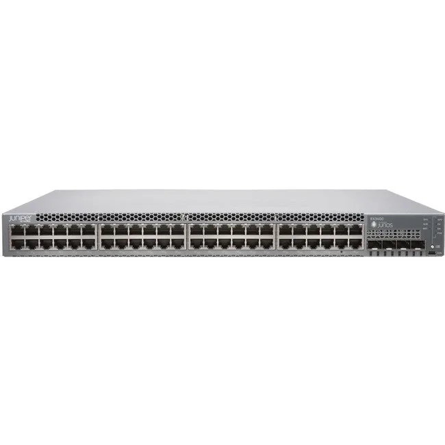 HPE Juniper Networking HPE Juniper Networking EX3400-48T-DCProduct 48-port Layer 3 network switch — product photo
