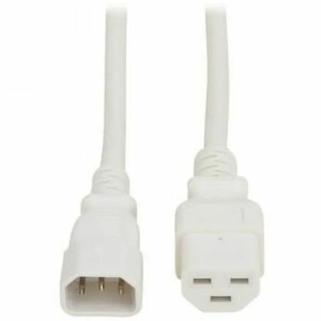Tripp Lite Tripp Lite P037-006-AWH 14 AWG 15A 250V C14-C21 6 ft white video accessory — product photo