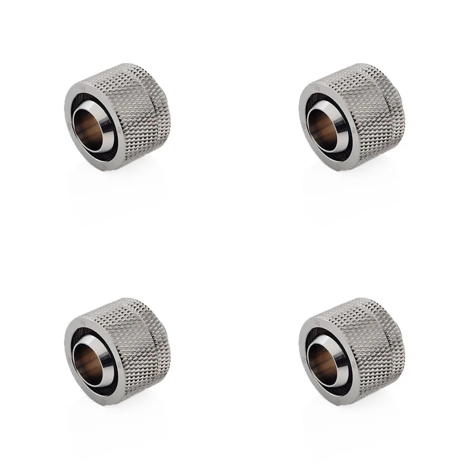 Bitspower Bitspower G1/4" Black Sparkle Compression Fitting CC5 V3 for 3603 Tube (4 pcs) — product photo