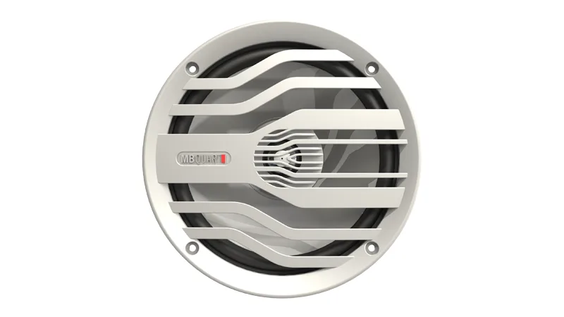 MB Quart MB Quart NK2-116W 6.5" white marine coaxial car speaker pair — product photo