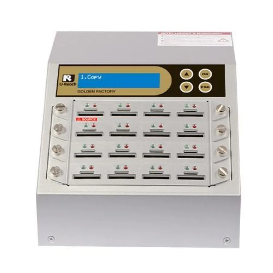 U-Reach, Inc. U-Reach, Inc. SD916G 1:15 SD/MicroSD Duplicator 2GB/min 33MB/s — product photo