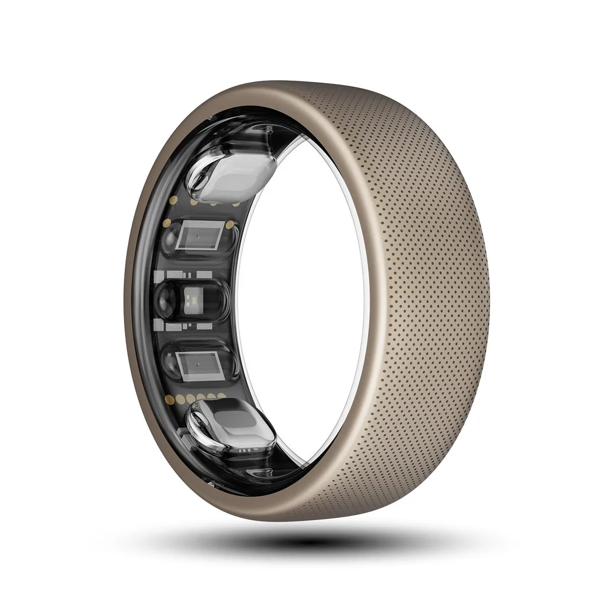  HTC Helio Smart Ring Size 12 Titanium Alloy 1.04" AMOLED 16 MB 1.4-Hr Charge — product photo
