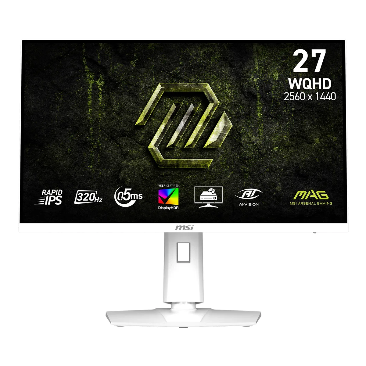 MSI MSI MAG 274QRFW X32 27" 320 Hz gaming monitor — product photo