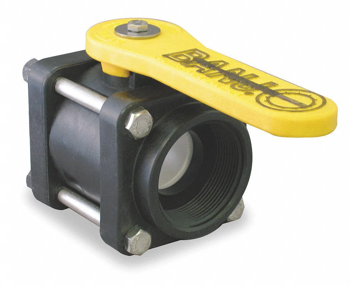 Banjo Banjo V200 2" FNPT Polypropylene Ball Valve 225 PSI — product photo