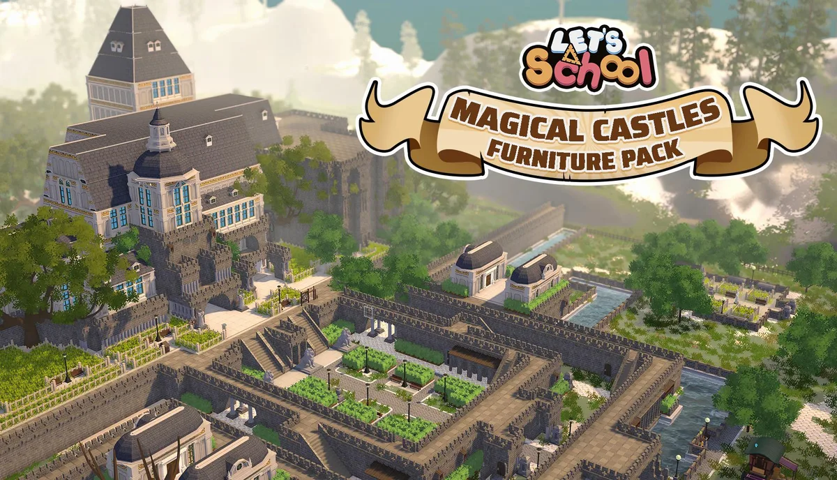 Pathea Games Pathea Games Let's School Magical Castles Furniture Pack downloadable game — product photo