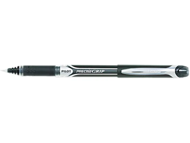 Pilot Pen Pilot Pen 28901 Precise Grip Roller Ball Stick Pen, Black Ink, Bold — product photo