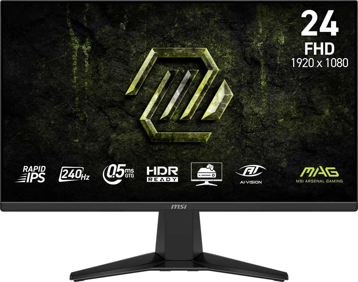 MSI MSI MAG 245F X24 24" 240Hz gaming monitor — product photo